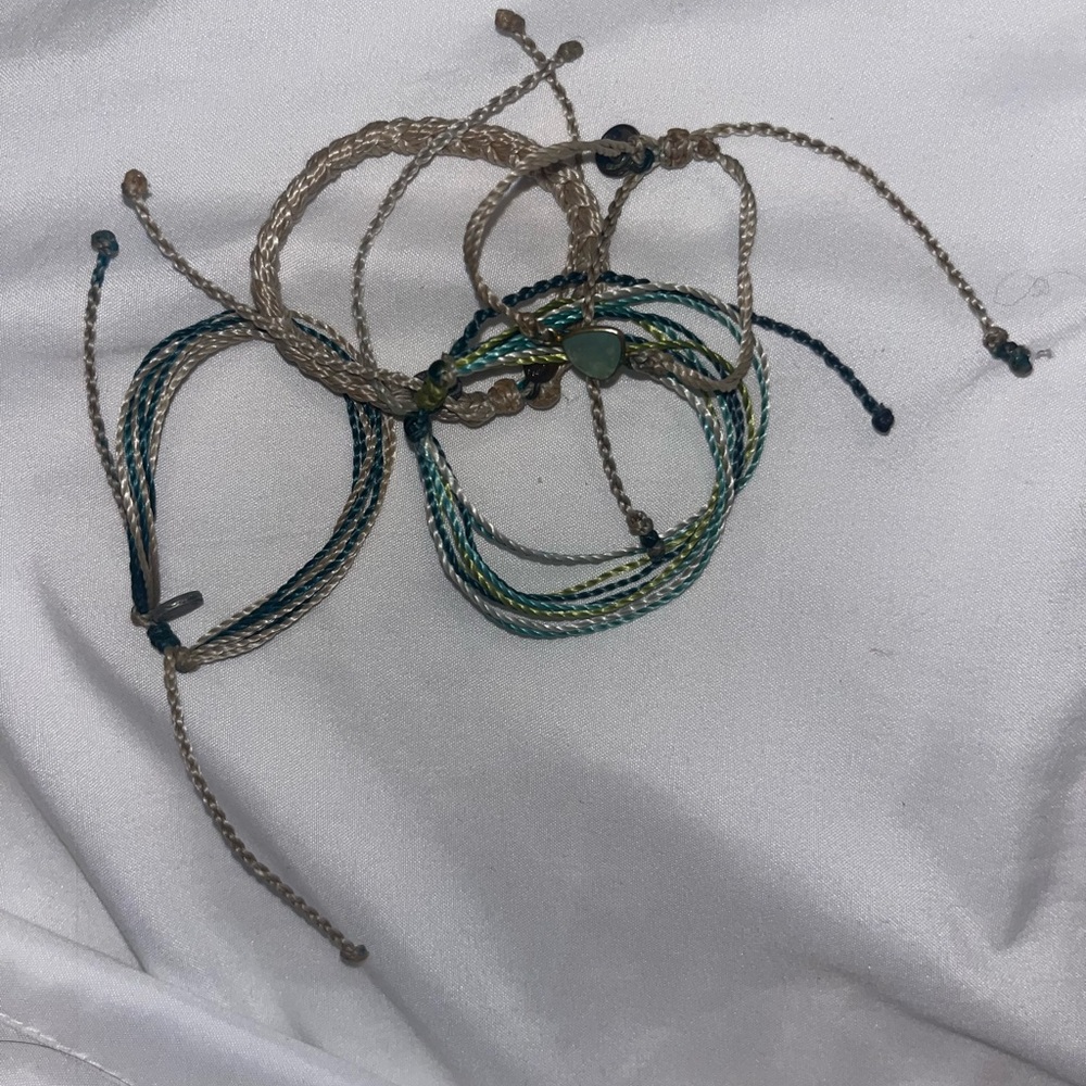 Lot of 4 puravida bracelets